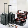 Large Capacity Tool Box with Wheels Safety Instrument Toolboxs Waterproof Shockproof Toolbox Electrician Tools Case Hardcase 1