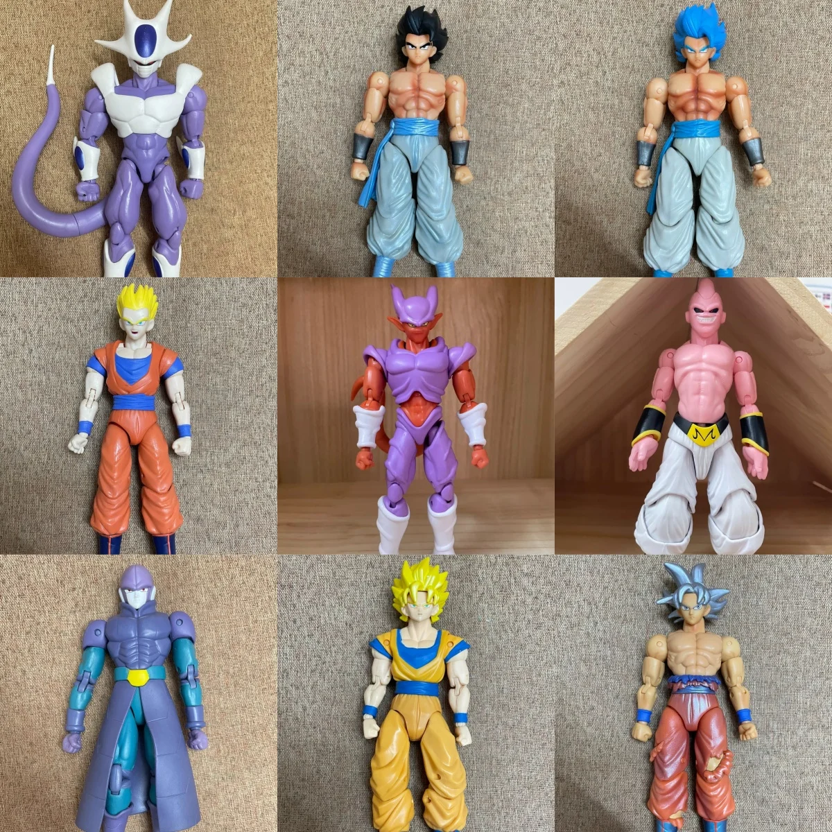 En stock: Figuras articuladas de 6 pulgadas de Dragon Ball Super (Broly ...