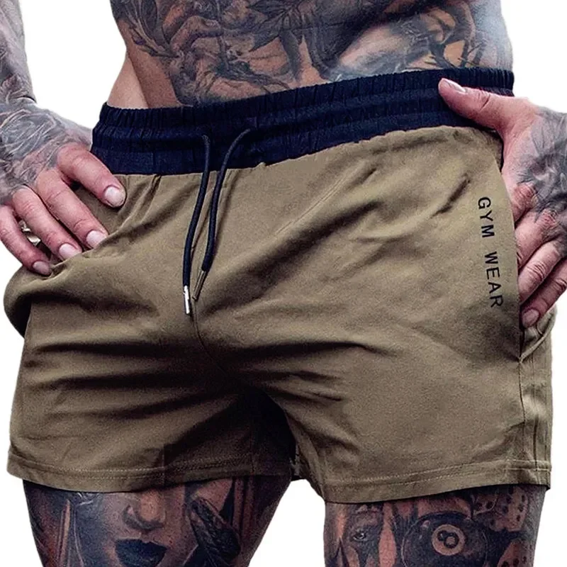 Summer Gym Fitness Men's Running Shorts Sports Breathable Training Pants running shorts,sports shorts,sport shorts,fitness pants
