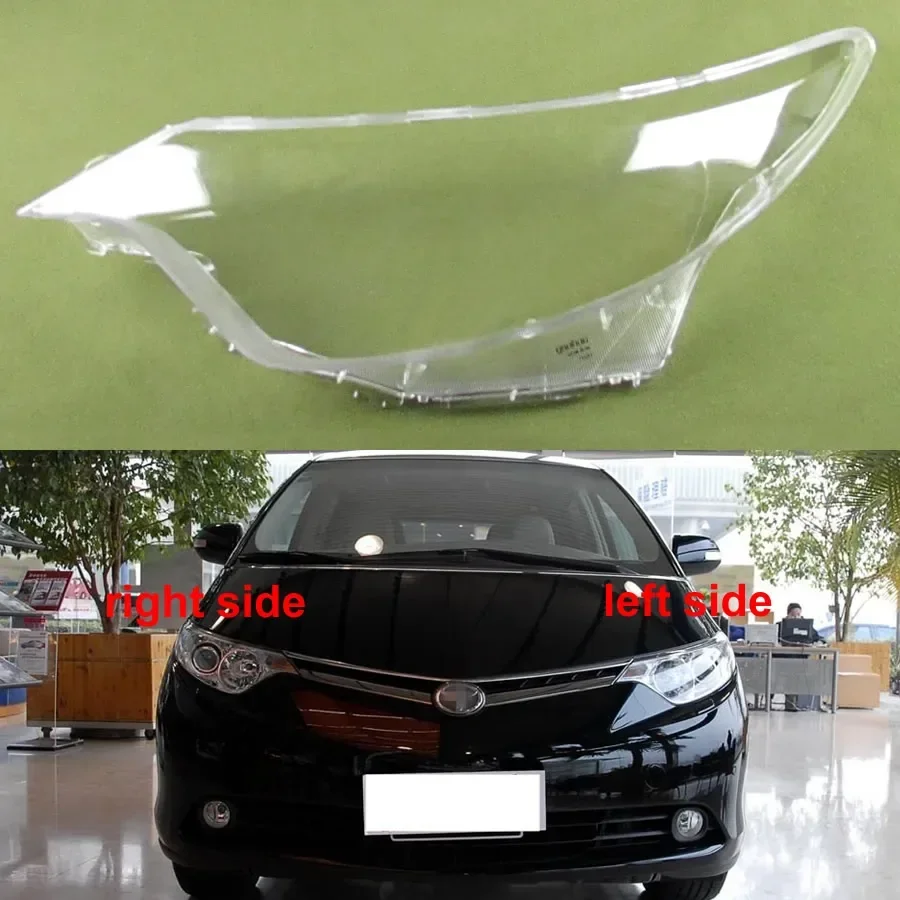 

Чехол для передней фары Toyota Previa 2006 2007 2008 Прозрачный чехол для передней фары замена оригинального абажура из оргстекла