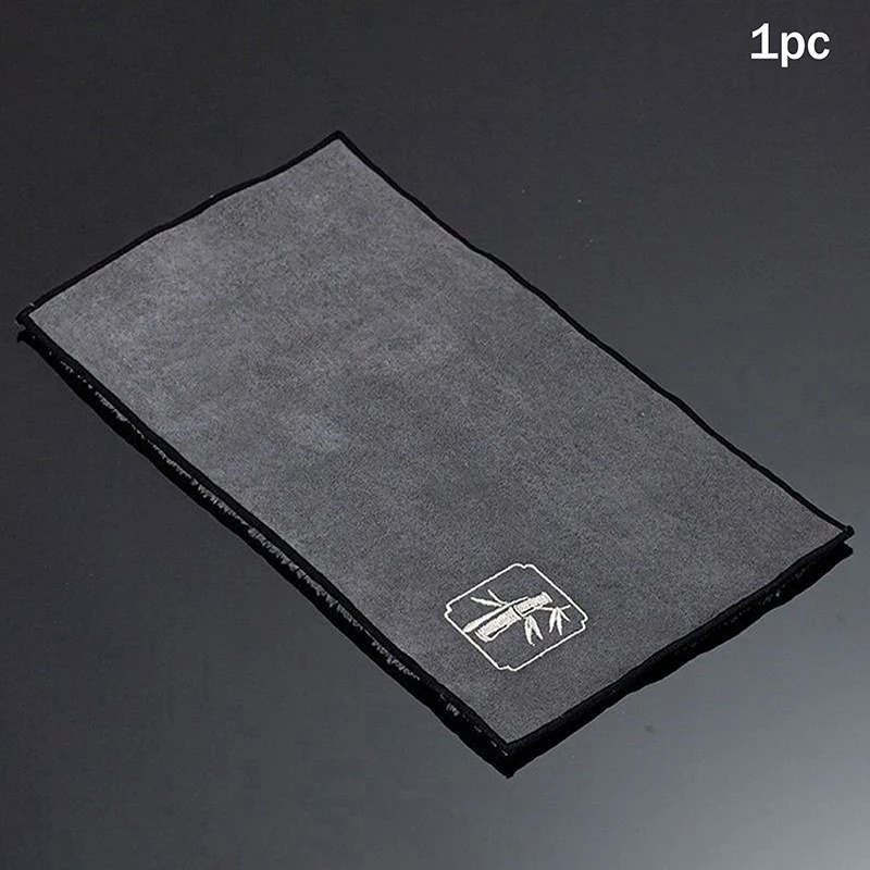 Plush Cotton Linen Tea Towel - Zen-inspired Absorbent Cloth for Coffee Table and Tea Accessories
