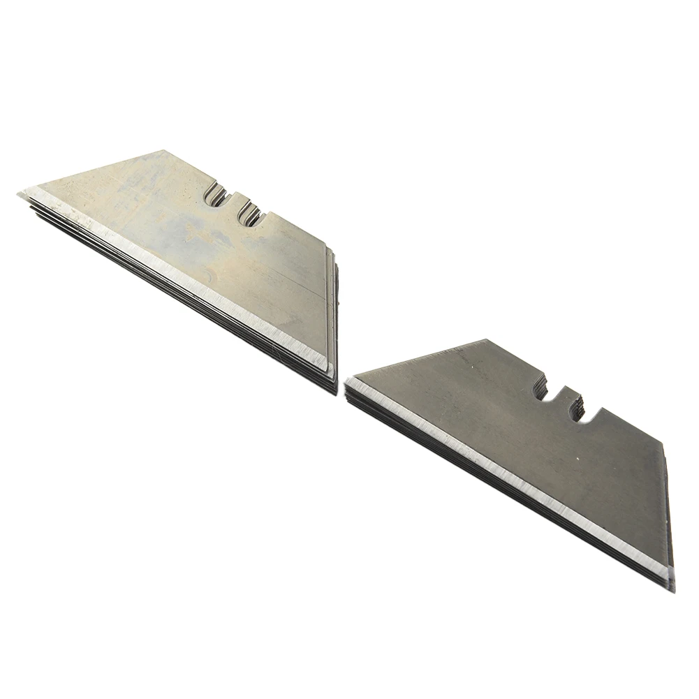 

Hand Tools Trapezoidal Blade Multifunction Replacement Blade Silver 60×18mm Art Craft Carbon Steel Home Brand New