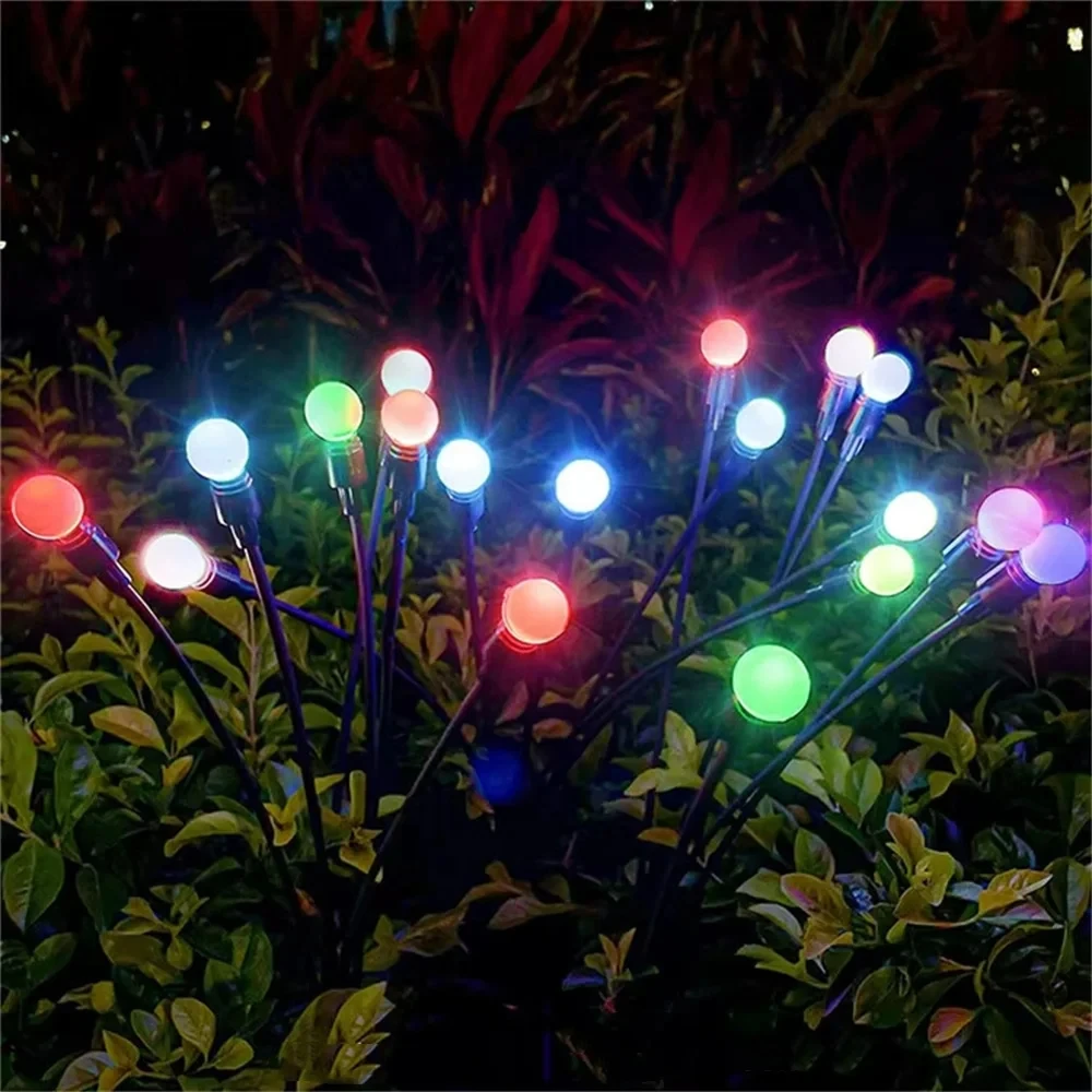 Description Picture 3 of itemLED Solar Firefly Light Outdoor Waterproof Solar Garden Lamp Fairy Landscape Light Decor for Patio Fence Yard Pathway