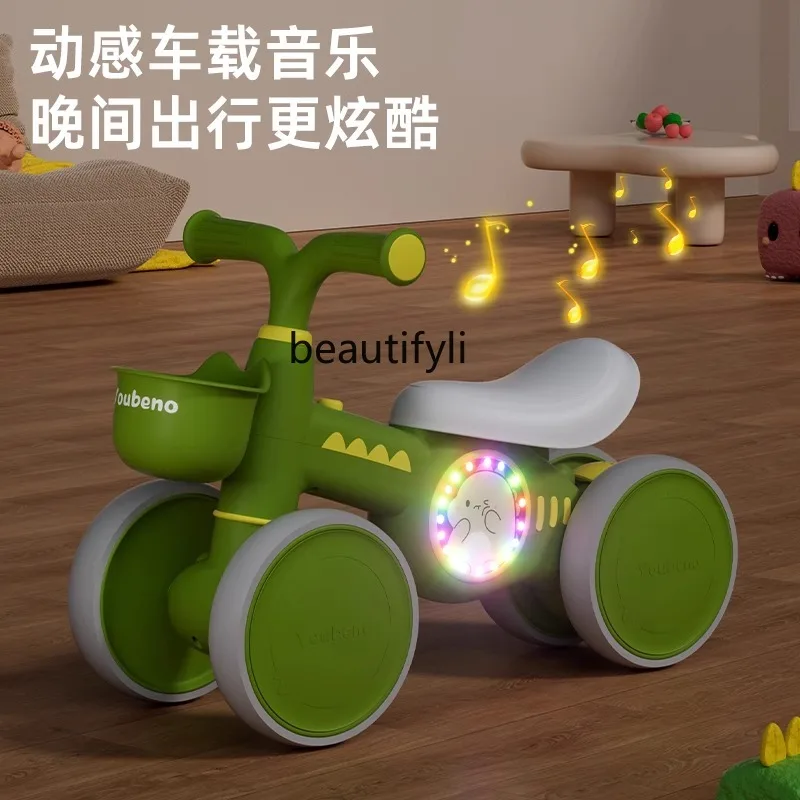 One-year-old baby birthday gift boys and girls children's toys two 1-2-3 years old semi-twisting car practical puzzle