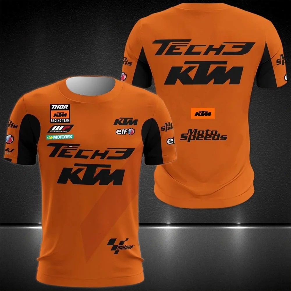 2026 여름 KTM MotoSpeed ??Moto MxGP MotoREX 티셔츠 TecH3 WP 레이싱 팀 성인 유니섹스 신상품 캐주얼 저지 허리 잠금 장치