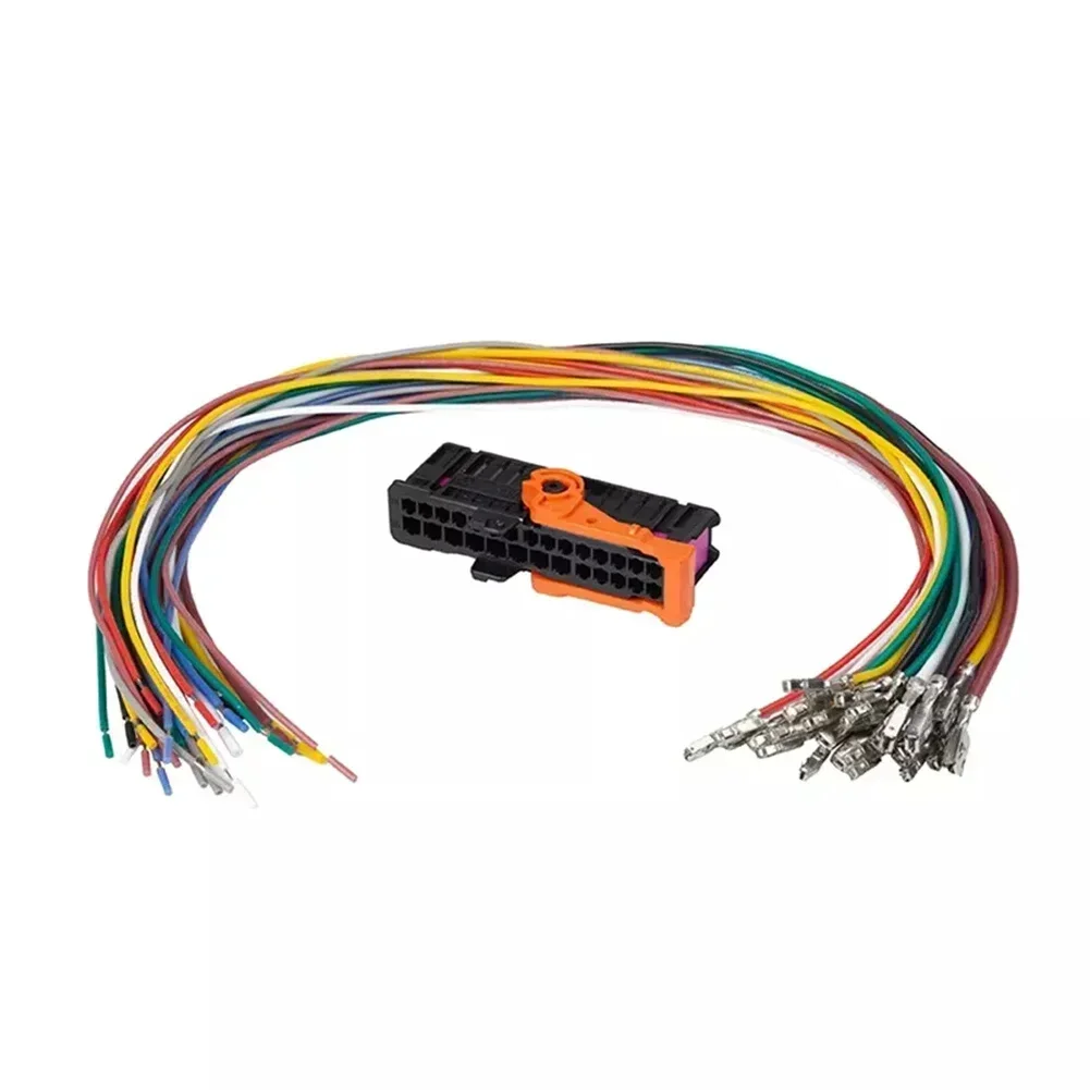 Left Right Door Cable Wiring Harness Plug For Skoda Fabia Stufenheck (6Y3) 2000-2007/ Roomster(5J) 2006-2015 1pc door handle cable repair