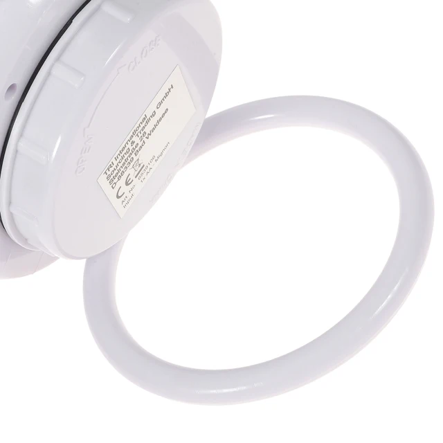 Orologio Da Bagno Impermeabile - Doppio Uso Da Tavolo O Parete, Bianco, Per Cucina/Bagno - Foto 9