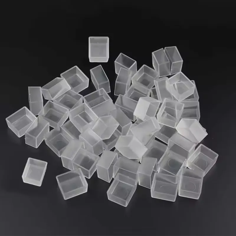 2ml Empty Plastic Half Pan Watercolor paint pans watercolor palette color palette White/Transparent Color 25/50/100pcs for Watercolor Acrylic Oil Paints