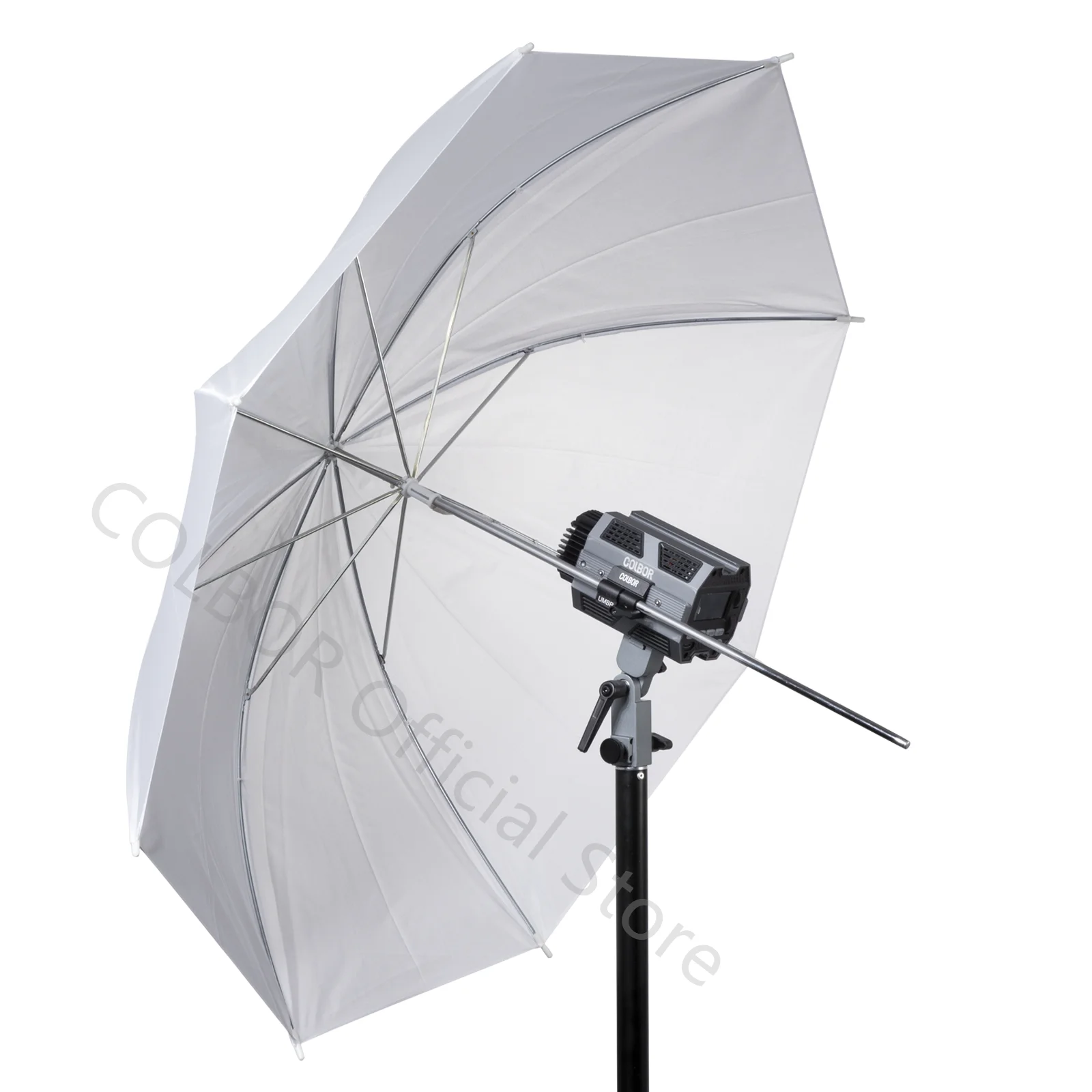 Behr Supporto Per Ombrello Da Esterno: Attacco A Zoccolo 25mm, Estraibile Fino A 60cm - Colore Nero