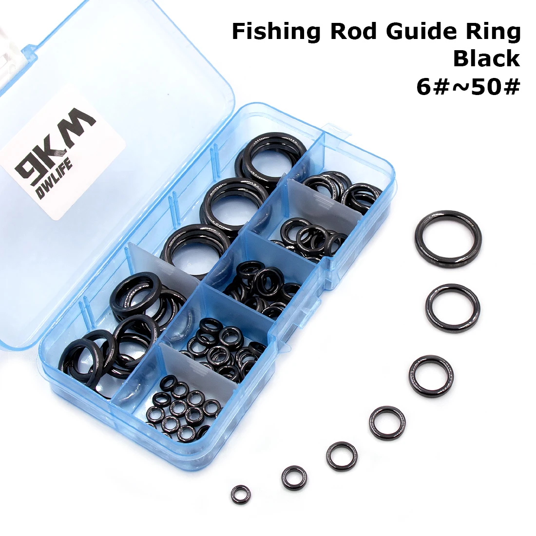 FishingRodGuidesRing10Pcs100PcsWearResistantCeramicGuideRing
