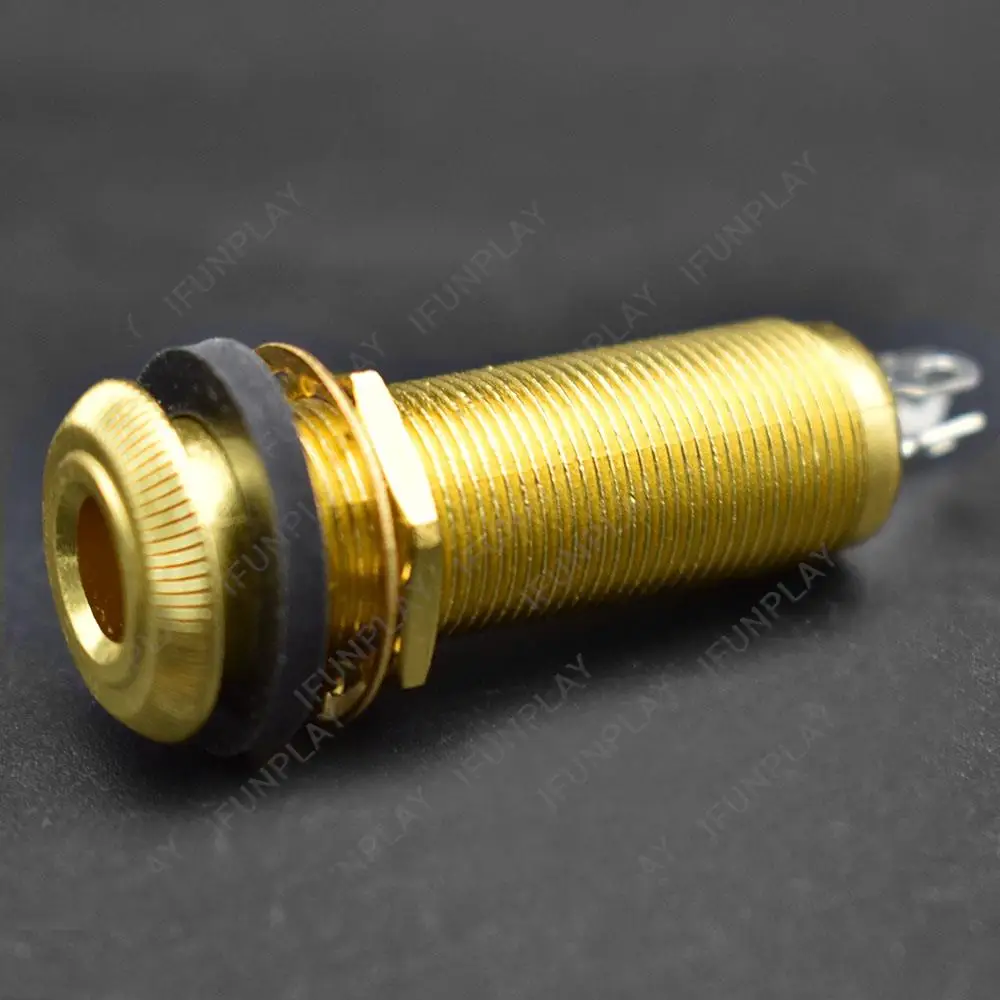 Solid Steel Piastra Jack Quadrata Per Chitarra Elettrica – In Metallo, Robusta, Per Sostituzione O Personalizzazione Ricambio Per Chitarra Elettrica - Foto 8