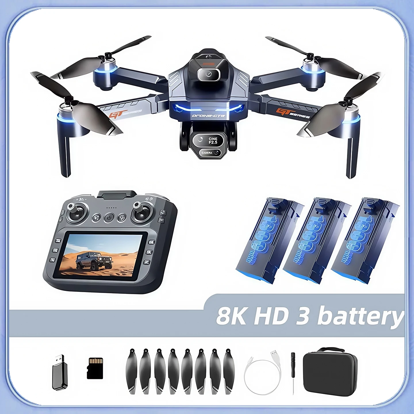 Batteria Blue-8k-3
