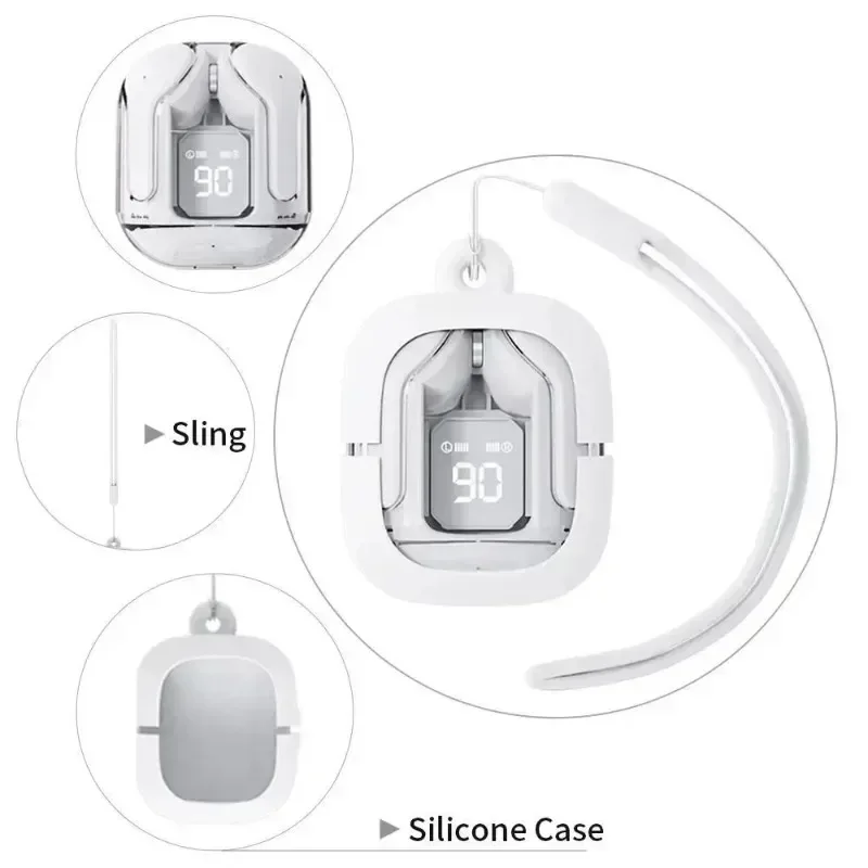 Wireless Earbuds Bluetooth Headphones with Noise Reduction