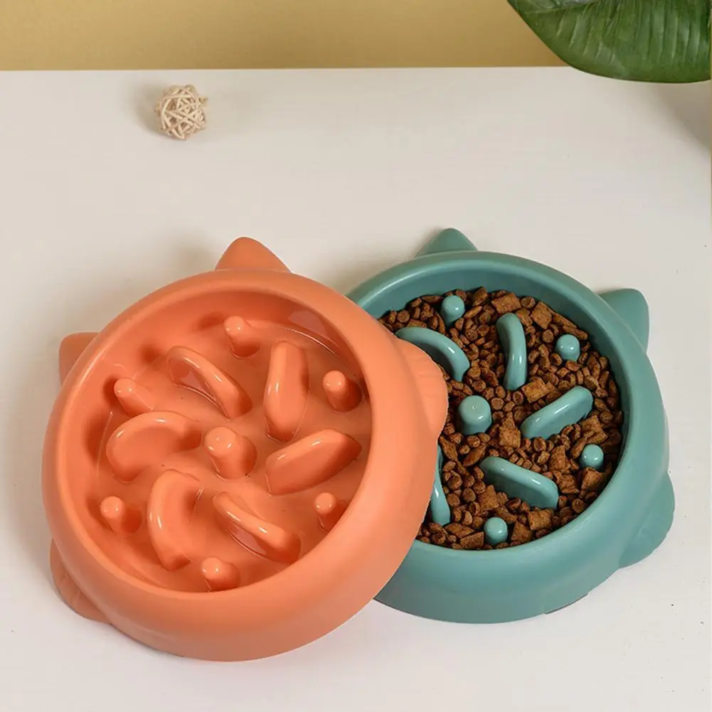 Ecofriendly Cat Bowl Bite Resistant Large Capacity Leakproof Small