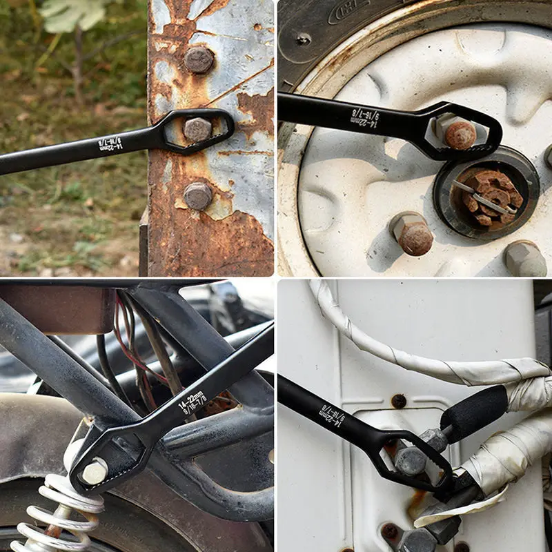3-22mm Multifunktionaler Universal-Drehmoment-Torx-Schlüsselsatz Metall-Handwerkzeug Auto- und Fahrrad-Reparaturwerkzeuge Doppelkopf Kraftsparend – Detail 17