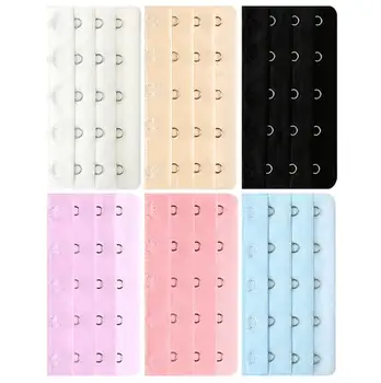 5 pezzi di estensione della cinghia di estensione del reggiseno 3 ganci 5 file intimo donna estensori del gancio del reggiseno allungato accessori da donna