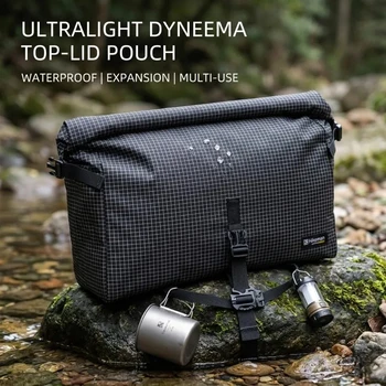 Zaino Ultraleggero HIKEMAN in Dyneema, Borsa Impermeabile Espandibile Multifunzionale per Escursionismo e Alpinismo