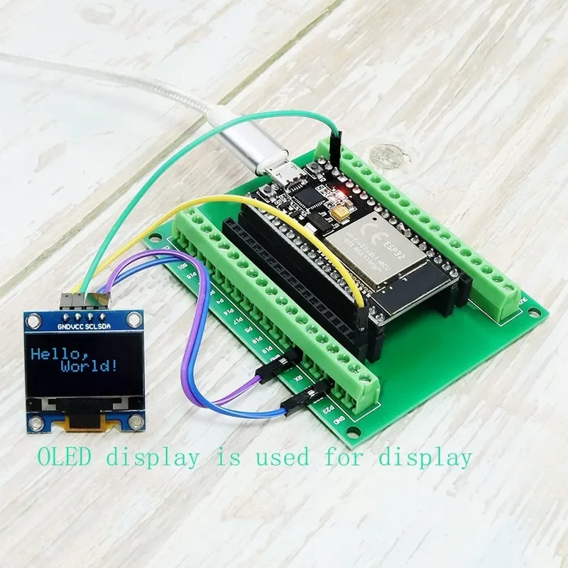 รูปสินค้า บอร์ดขยาย GPIO ESP32 สำหรับโปรเจกต์ IoT