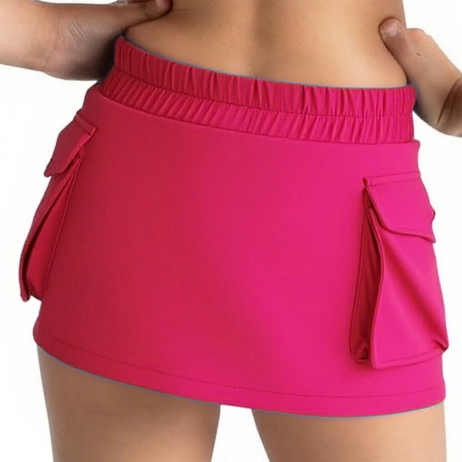 Girls Split Golf Tennis Sport Athletic Skirt Elastic Waistband Flap Pockets Skirts with Built-in Shorts Activity Outfits 11 S77caff43f2bf452b9e70bae97ce2c546Y