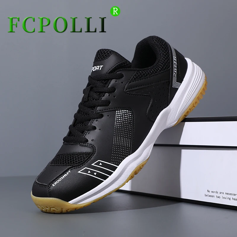 

New 2024 Badminton Shoes Unisex Top Quality Indoor Court Shoes Men Women Designer Sports Shoe Couples Non-Slip Table Tennis Shoe