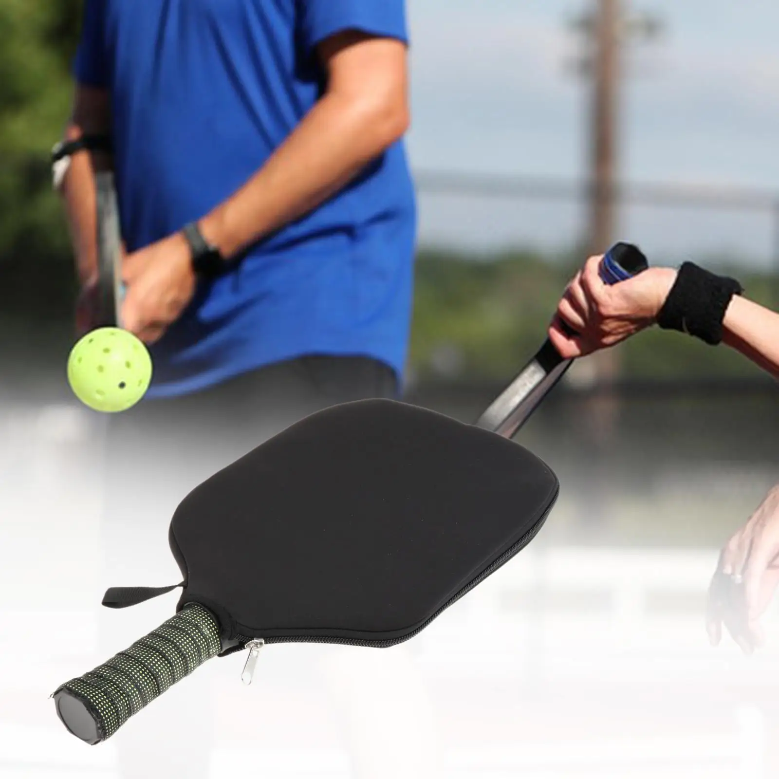 

Pickleball Paddle Cover Pickleball Racket Cover Pouch Storage Carrier Table