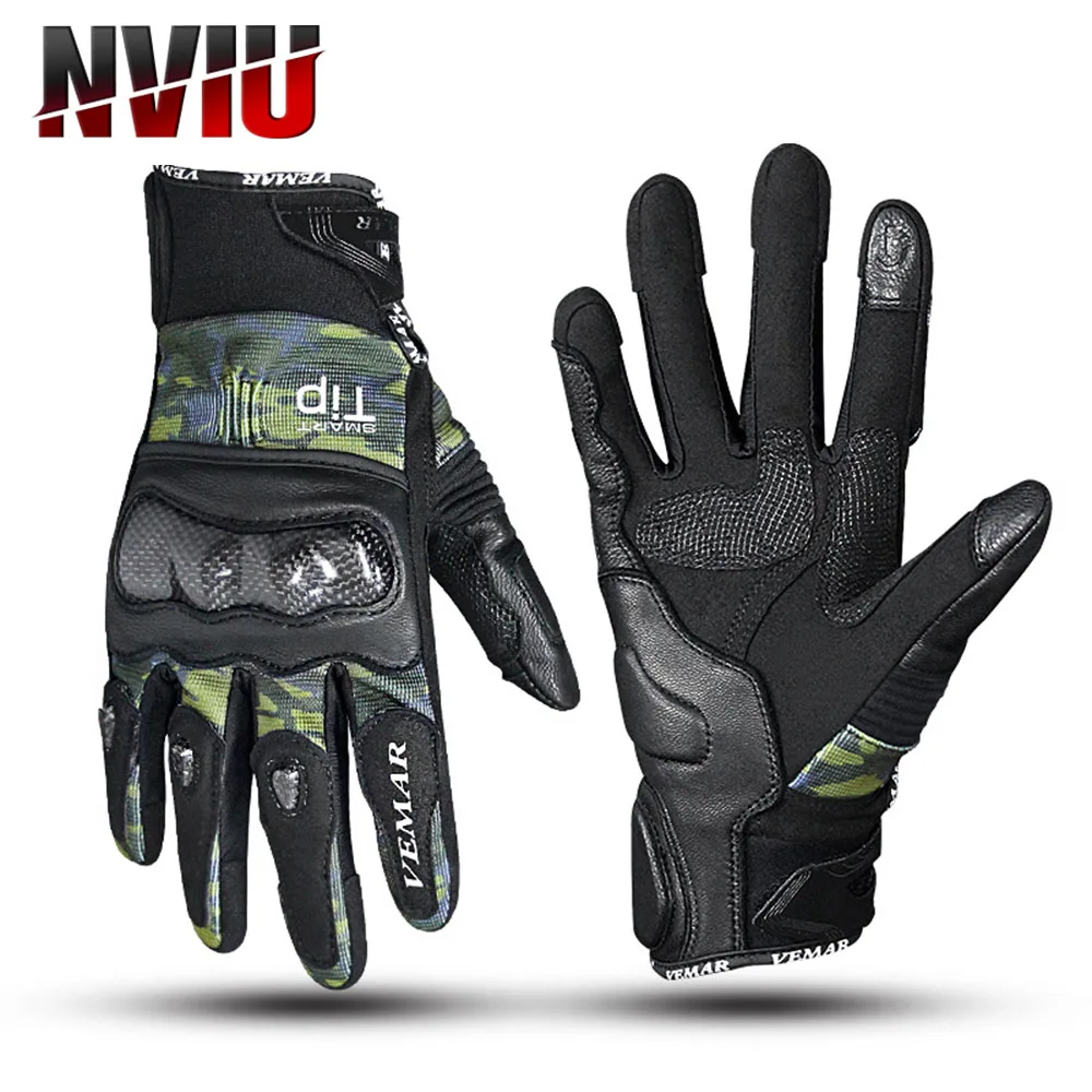 

Motorcycle Gloves For 4 Season Comfortable Off-road Motorcycle Anti Fall Gloves Racing Anti Fall Knight Equipment Cycling Gloves