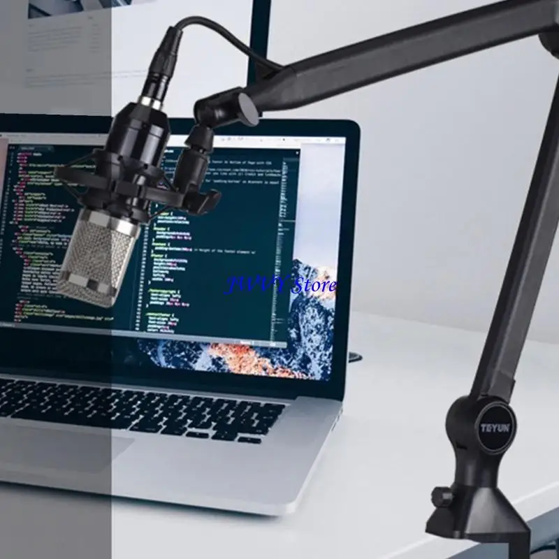 573a Cantilever Microfon Stand Boom Arm Support Halter Desktop -Mount -Mikrofonhalterung – Detail 8