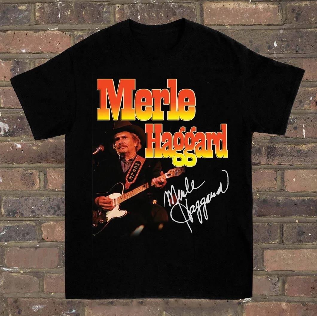 

Merle Haggard фирменная футболка хлопок для мужчин и женщин, все размеры S-234XL 3A167