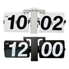 Flip Desk Clock Auto Flip Wall Mount  Powered Large Numbers Home Decor R7UB 1