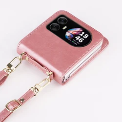 Luxury Leather Flip Wallet Phone Case with Stand Function and Card Holder for PU (Pink)