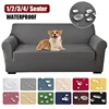 Waterproof Sofa Slipcover Anti Slip Stretch Sofa Covers for Living Room Furniture Protector Couch Cover Pets Dogs Friendly 1pc 1