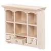 1Pcs 1/12 Miniature Closet Hanging Cabinet Shelf Model Dollhouse Furniture Decor DIY Toys 6