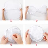 58*36cm Large Capacity Storage Basket, Mesh Pop-up Laundry Basket, Laundry Basket, Foldable Dirty Clothes Storage Basket 5