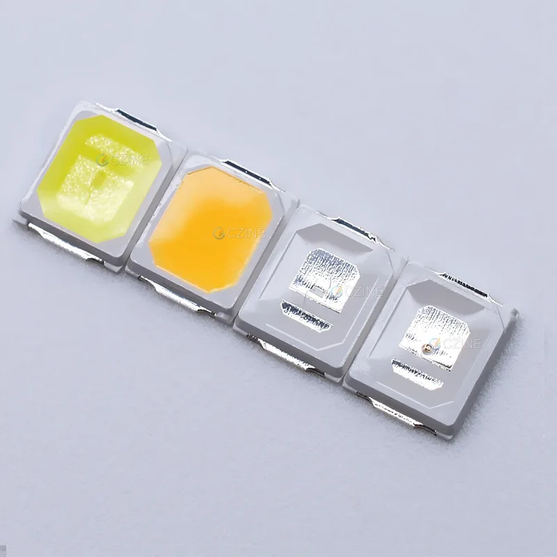 100PCS LED SMD 3030 2835 3V 6V 9V 18V 30V 흰색 빨간색 파란색 노란색 녹색 RGB 칩 120LM 밝은 램프 전구 발광 다이오드