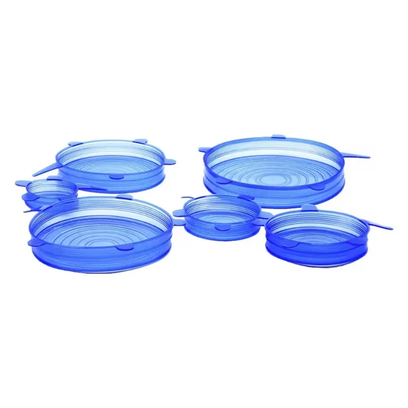 Food Silicone Cover Housewares Kitchen Storage and Organization Fresh-keeping Sealable Bowl Elastic Packaging Lid Lids for Cans