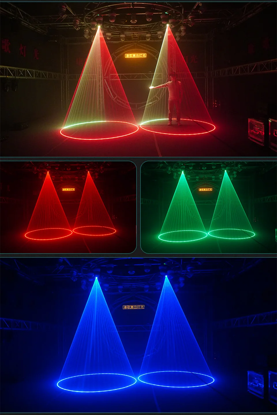 RGB 2W 3W 4W 5W 6W Stage Laser Light DJ Party Wedding Laser Lights ILDA Full Col