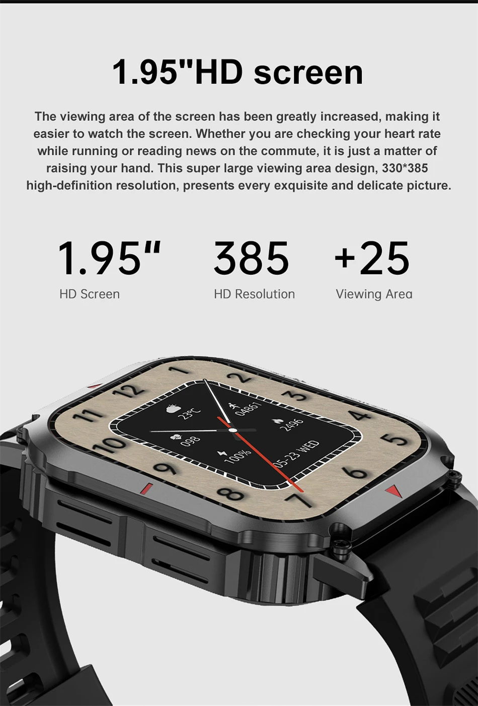Outdoor Adventure GPS Smart Watch Screen