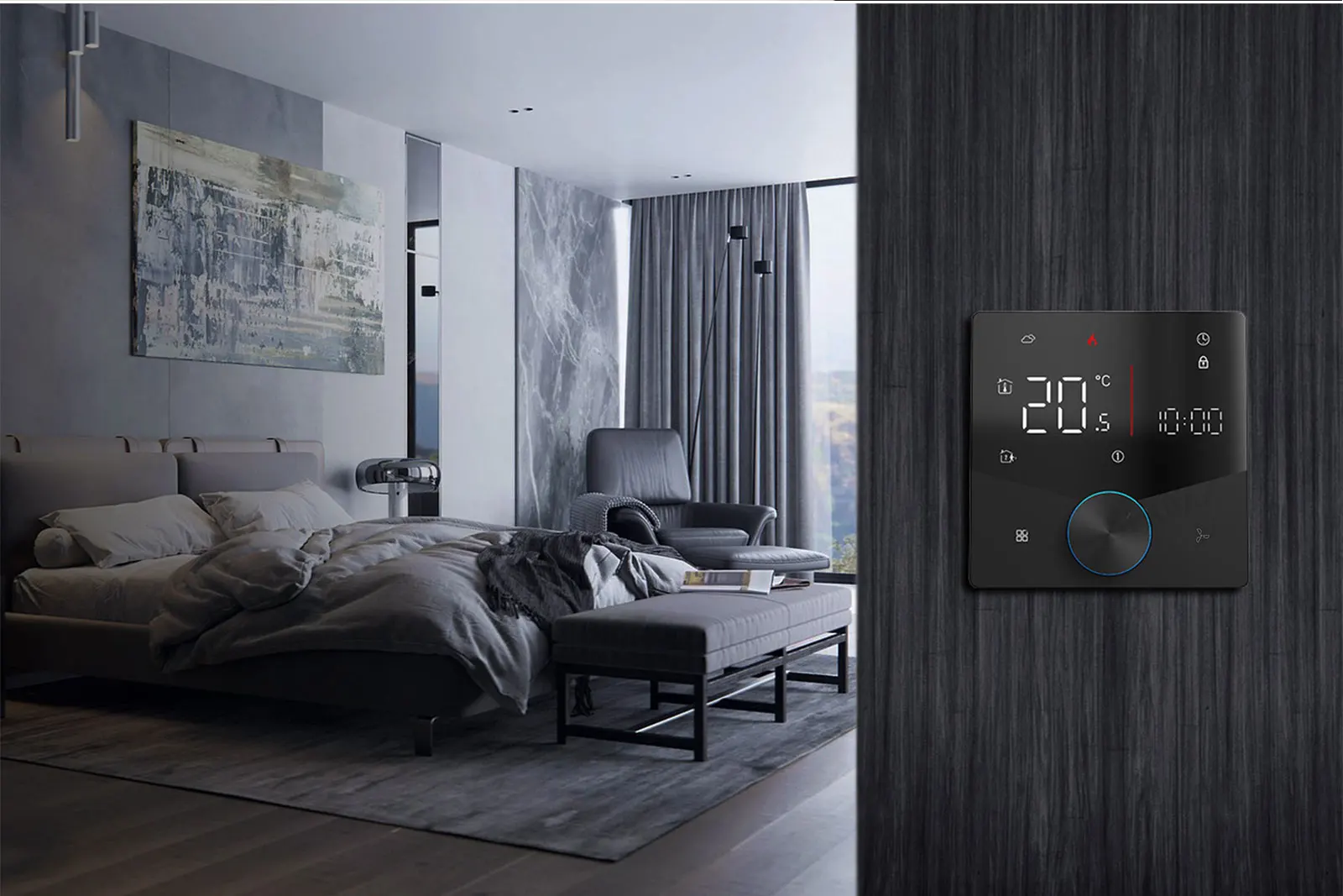 condicionado, bobina de ventilador de 3 velocidades,