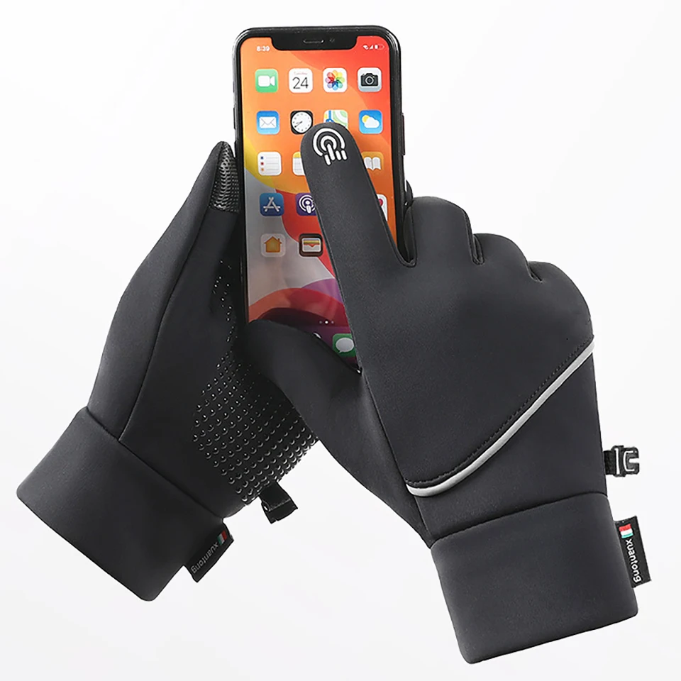 GTUBIKE Lightweight Running Gloves,Touch Screen Anti-Slip Warm Gloves Liners for Cycling Biking Sporting Driving for Men Women