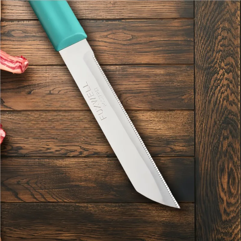 12pcs/Set Steak Knives Cutlery Set with Serrated Blade Dinner Knifes Set for Meat Bread Quality Kitchen Knife 5