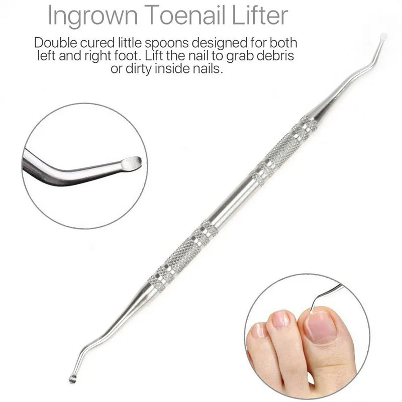 12Pcs/set Professional Pedicure Tools Ingrown Toenail Tools Kit Nail Care Ingrown Toenail Removal Correction Clippers Foot Care BEST SELLERS