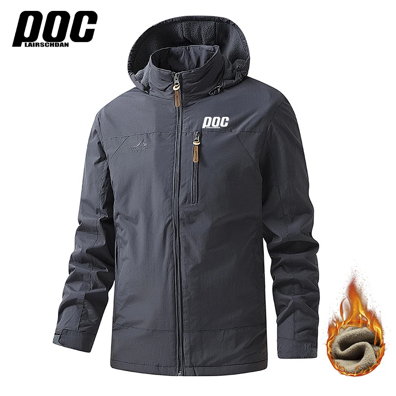 Men Winter Cycling Downhill Jacket Bike Road Windproof Warm MTB Waterproof Mountain Raincoat