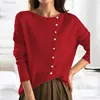 2024 Spring Autumn Knitted Sweater Women Vintage Single-breasted Cardigans For Women Basic Knitwear Small Coat 5