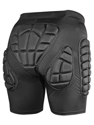 AVIVOR Unisex 3D Protective Snowboard and Ski Hip Pads - XXXL (Black)