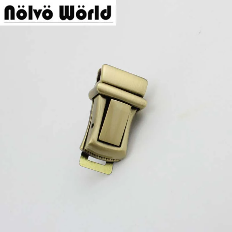 20sets 36*20mm high qulity lock woman bag making gunmetal pressed lock briefcase lock for genuine leather Hardware 10sets