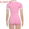 10sets Wholesale Items for Business Two Piece Set Outdoor Sportsuit Women Clothes Summer 2025 Short Sleeve Outfits Casual K14879 4