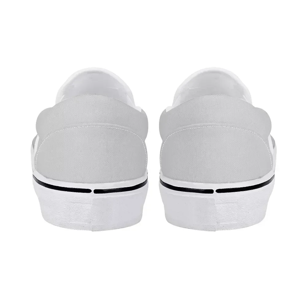 Custom Shoes New Slip On Shoes Fashion Comfortable Graphic Sneakers Simple High Quality Solid Color Casual Flat Dropshipping DIY