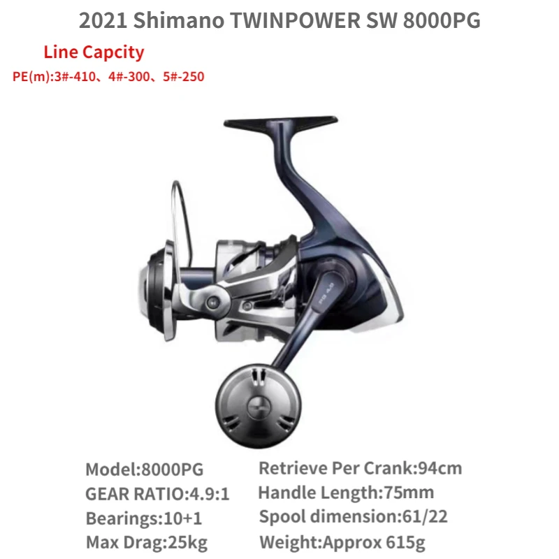 シマノ TWIN POWER SW14000PG　6000HGセット 2025年最新】ツインパワーsw14000pgの人気アイテム - メルカリ