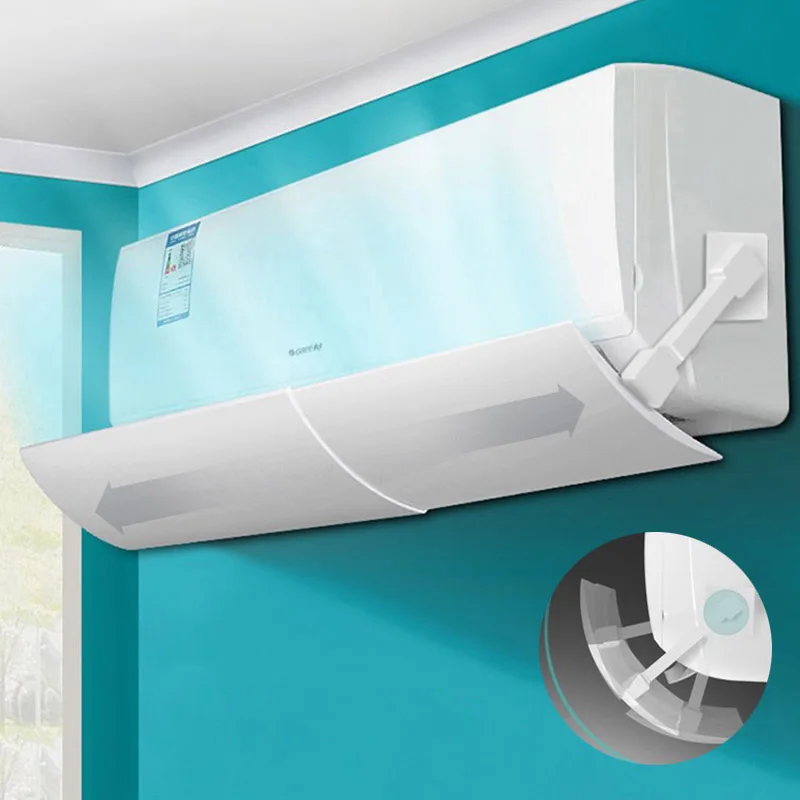Air Conditioning Windshield Scalable Hanging-type Anti-direct Blowing Air Deflector Household Conditioning Baffle Windshield air conditioner wind deflector