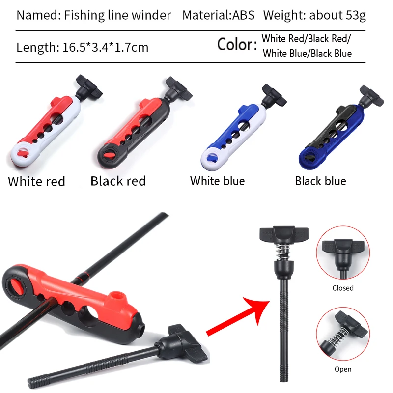 1pc Portable Fishing Line Winder For Spinning, Carp Fishing Reel Spooler,  Fishing Tackle